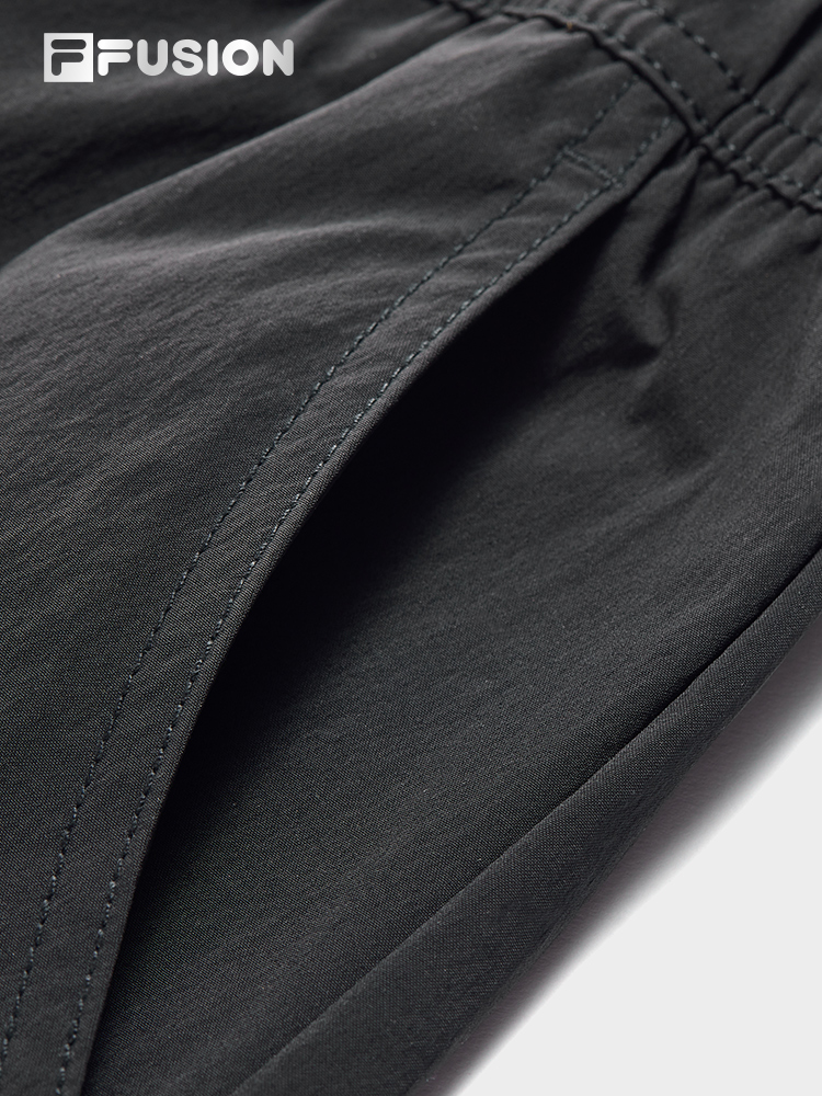 FILA FUSION  WORKWEAR METRO PORTAL Women Woven Shorts (Black)