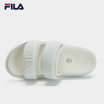 FILA CORE DONUT FASHION MODERNO Women's Slippers (Multi-Colors Available: White/Cream-White/Green)