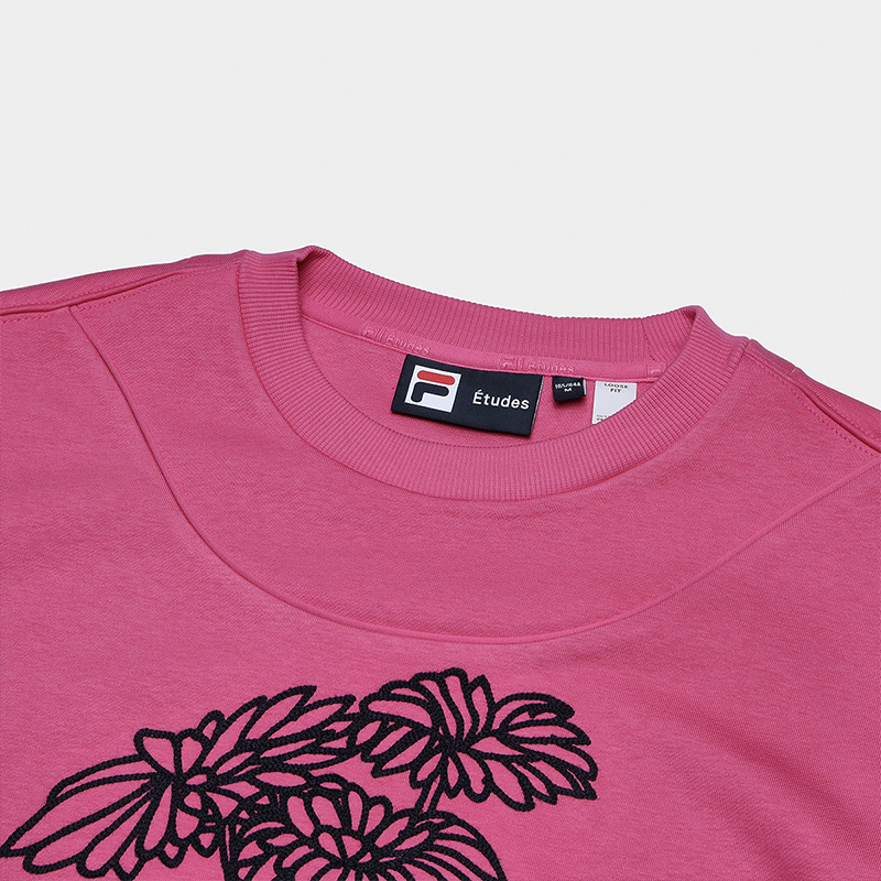 FILA CORE x ETUDES ANOTHER CLUB Women's Sweat in Pink