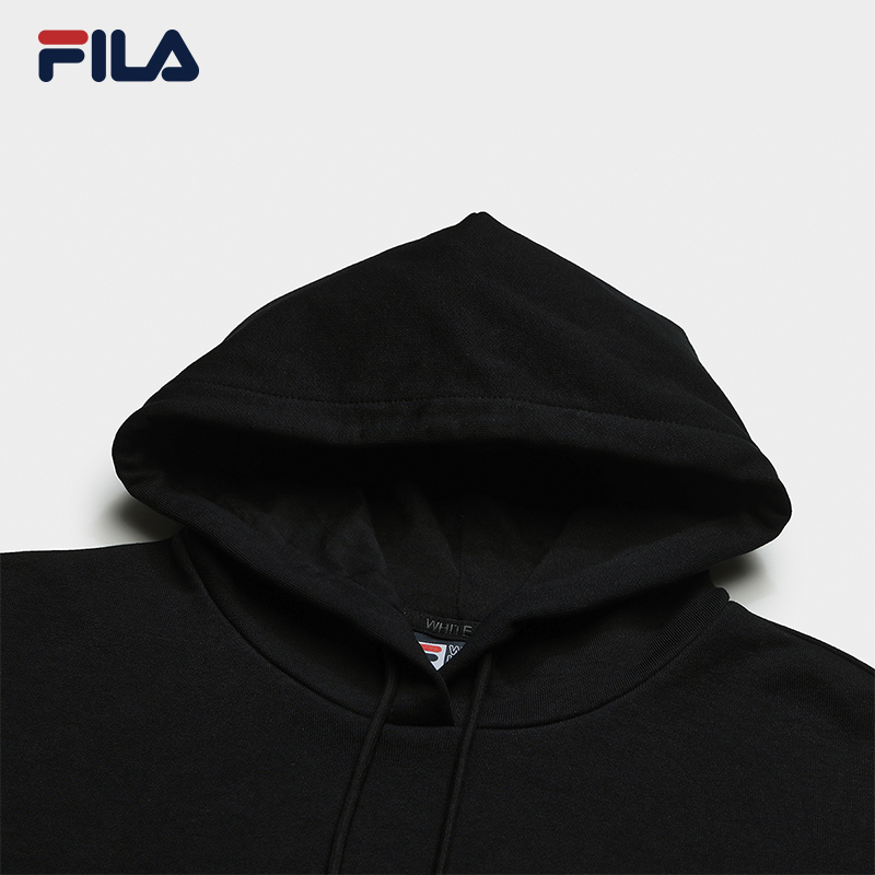 FILA CORE LIFESTYLE FILA ORIGINALE Women Hoodie (Black/Grey)