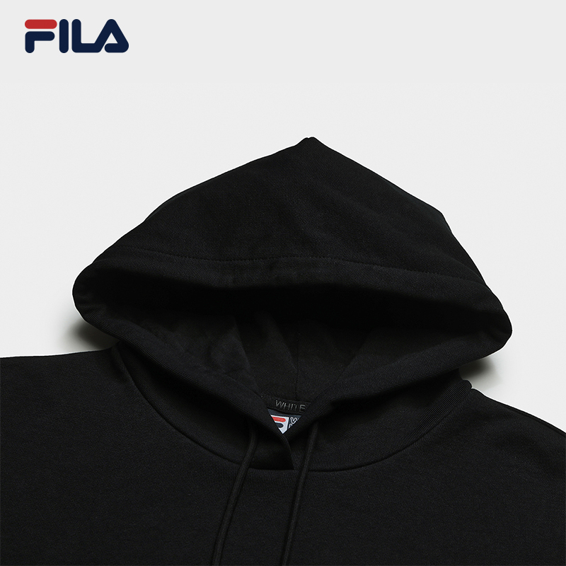 FILA CORE LIFESTYLE FILA ORIGINALE Women Hoodie (Black/Grey)