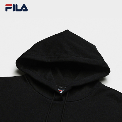 FILA CORE LIFESTYLE FILA ORIGINALE Women Hoodie (Black/Grey)