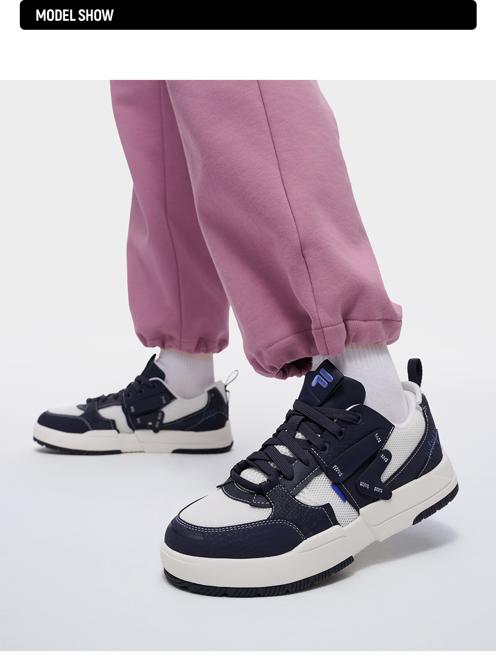 FILA FUSION FUSION GEOMETRY Women Skate Shoes (White / Pink)