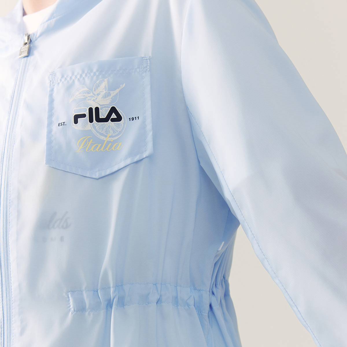 FILA KIDS WHITE LINE Girls Woven Jacket