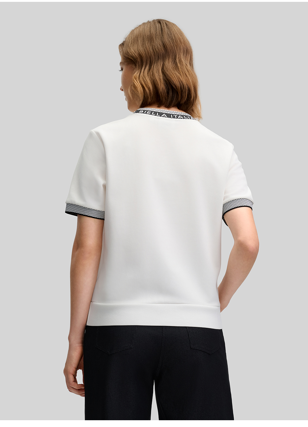 FILA CORE LIFESTYLE EMERALD FANCY BRERA Women Short Sleeve T-shirt (White)