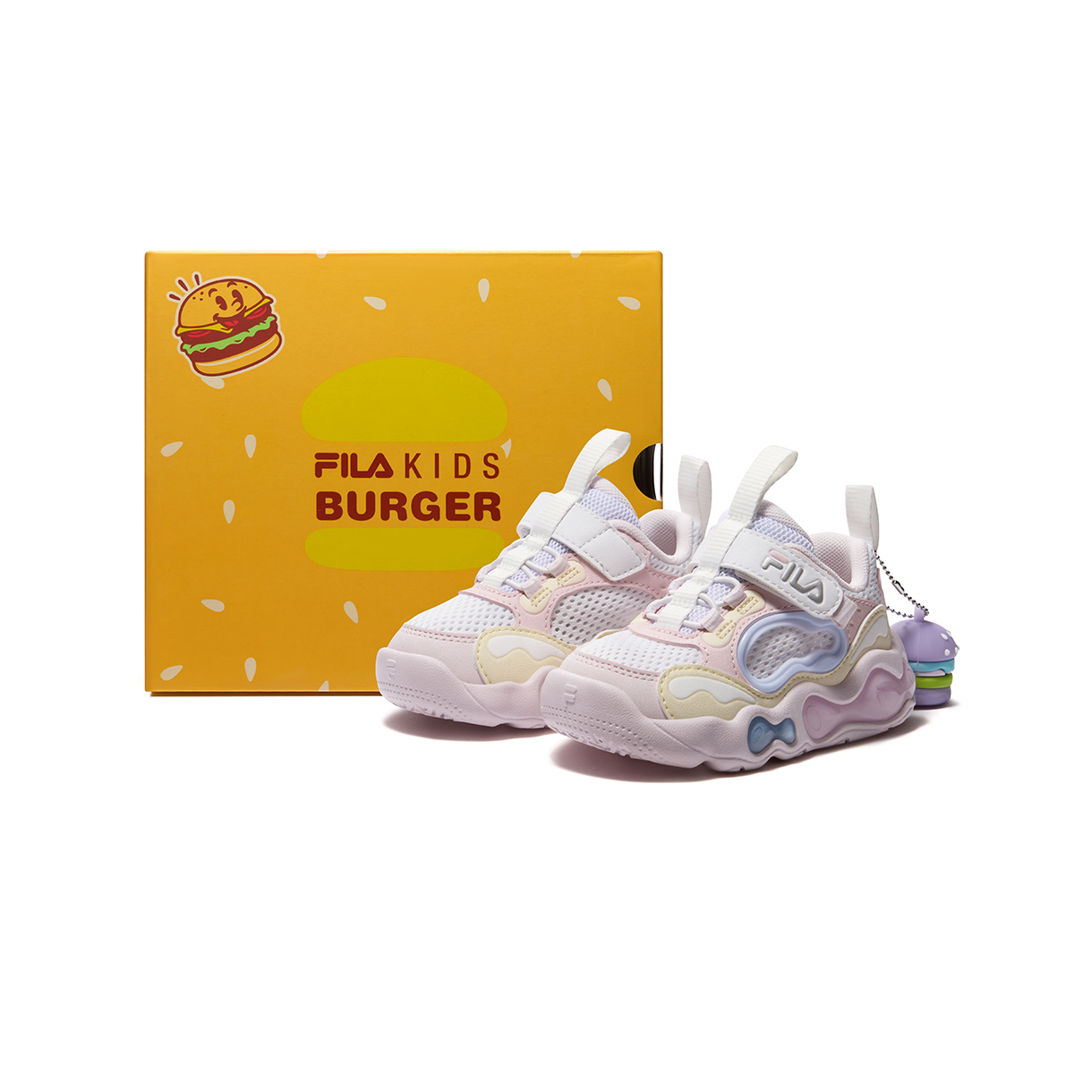 FILA KIDS HERITAGE Girls Light-Up Sneakers
