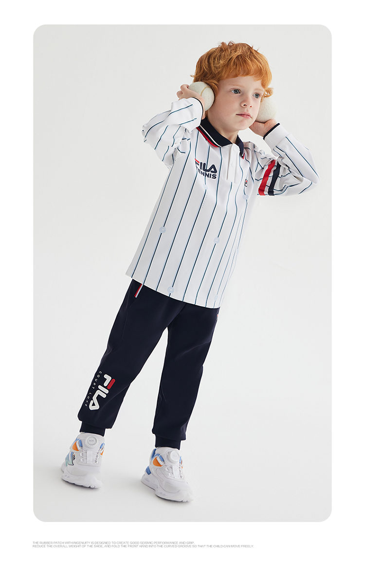 FILA KIDS PERFORMANCE TENNIS Boy's Woven Pants in Navy