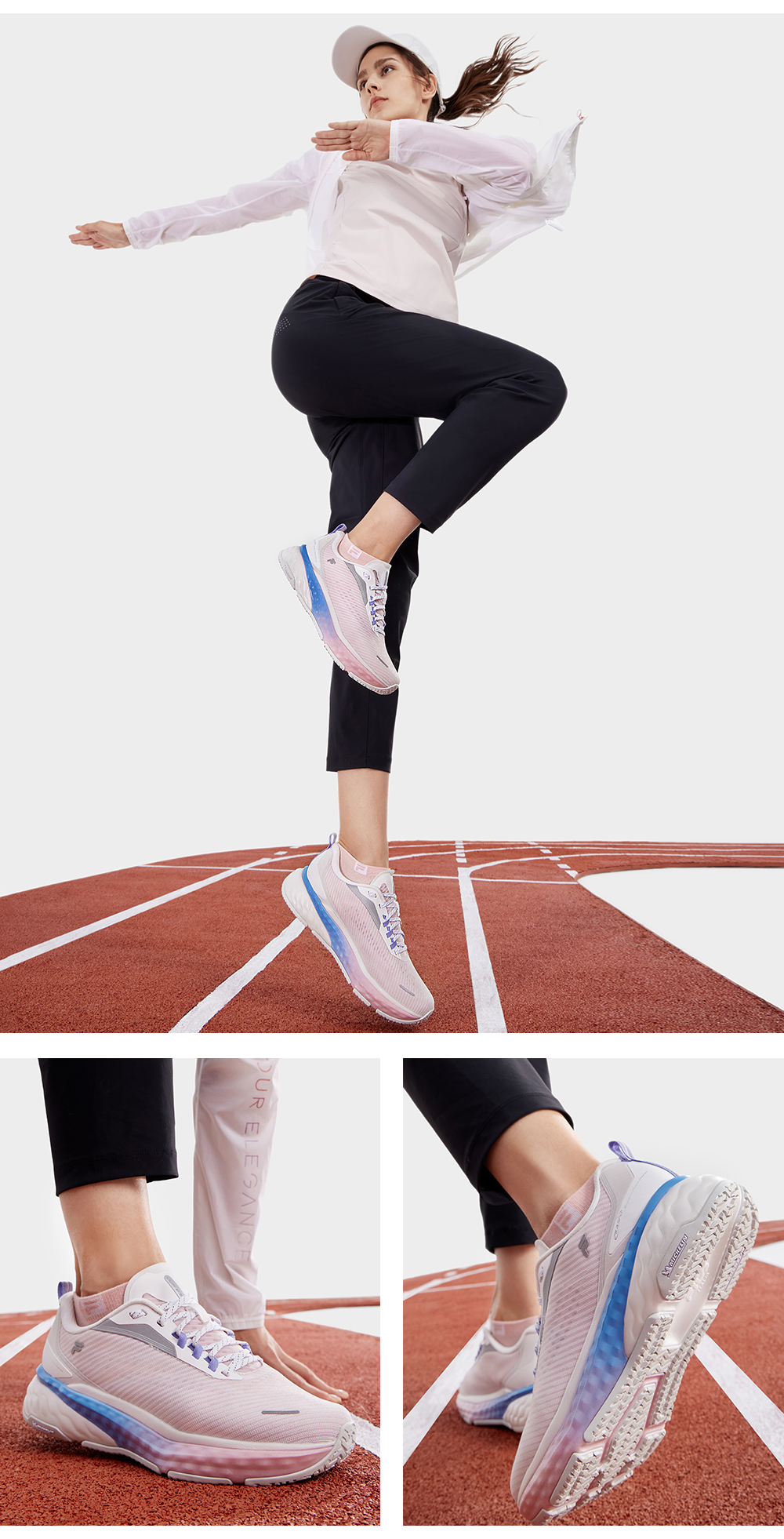 FILA CORE ATHLETICS SPORT PERFORMANCE Women Sneakers (Black)