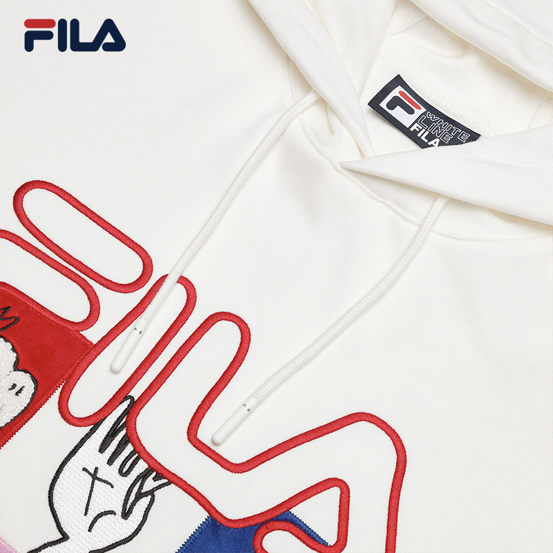 FILA CORE LIFESTYLE ORIGINALE FILA SOPHEY Men Hoodie (Red / White)
