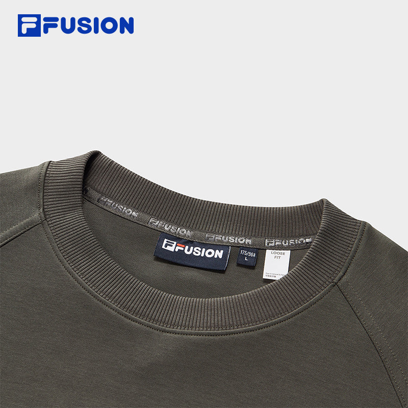 FILA FUSION INLINE FUSIONEER Men Pullover Sweater (Grey)