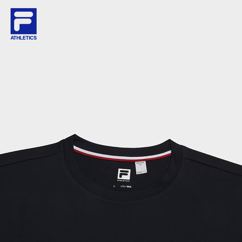FILA CORE ATHLETICS TENNIS BOUNCY COURT Men Short Sleeve T-shirt (Navy)
