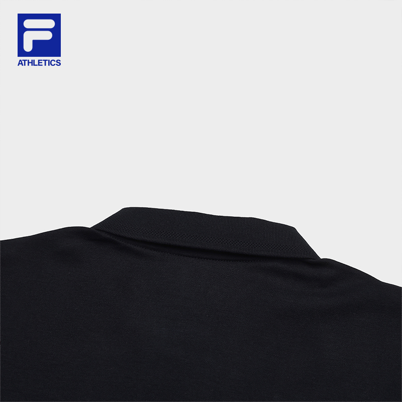 FILA CORE ATHLETICS TENNIS BOUNCY COURT Men Short Sleeve Polo (Navy / White)