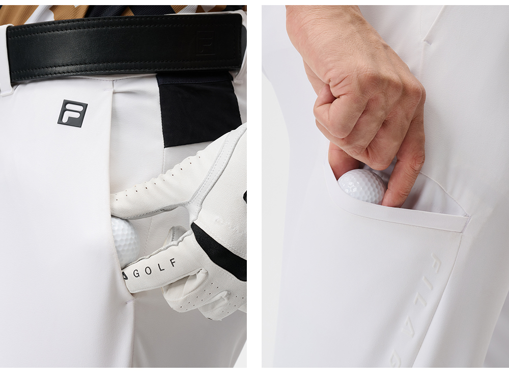 FILA CORE ATHLETICS GOLF Men Woven Pants (White)