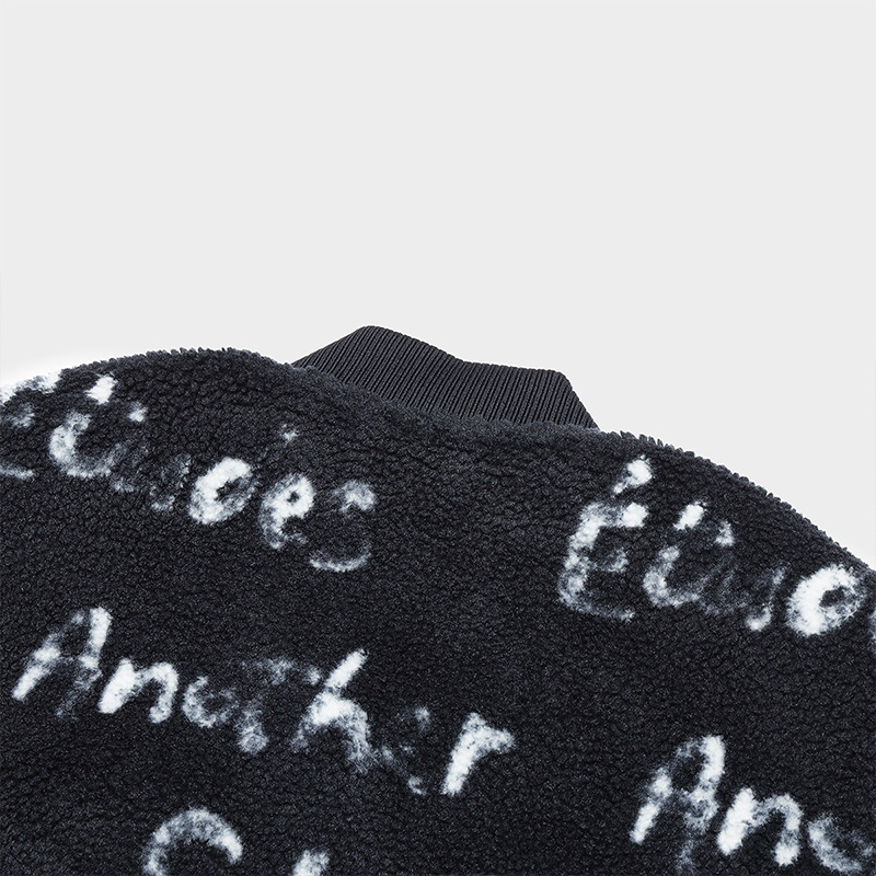 FILA CORE x ETUDES ANOTHER CLUB Women's Lamb Fleece Jacket in Full Print