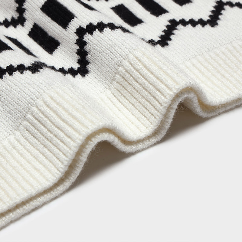 FILA CORE WHITE LINE EMERALD Women Knit Sweater in Ash
