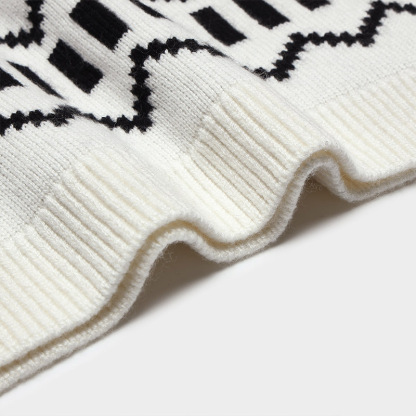 FILA CORE WHITE LINE EMERALD Women Knit Sweater in Ash