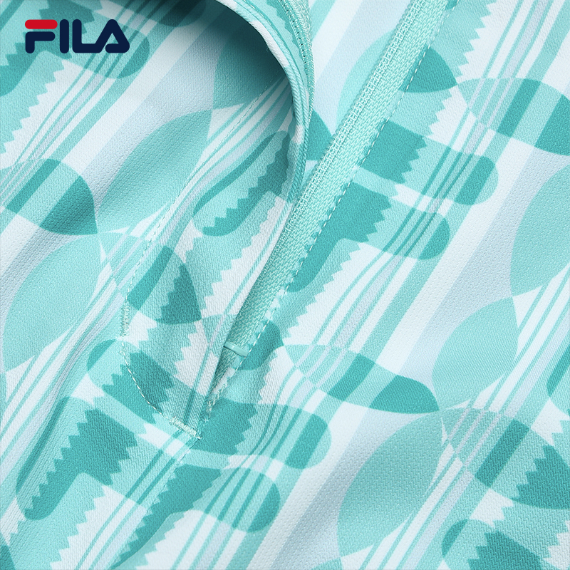 FILA CORE WHITE LINE EMERALD Women Woven Shorts in Full Print