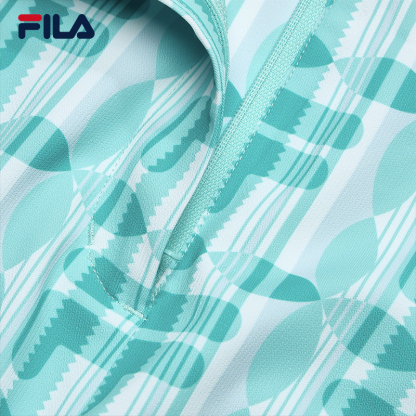 FILA CORE WHITE LINE EMERALD Women Woven Shorts in Full Print