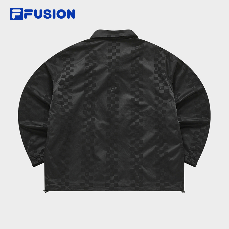 FILA FUSION INLINE UNIFORM Mens Woven Jacket in Black