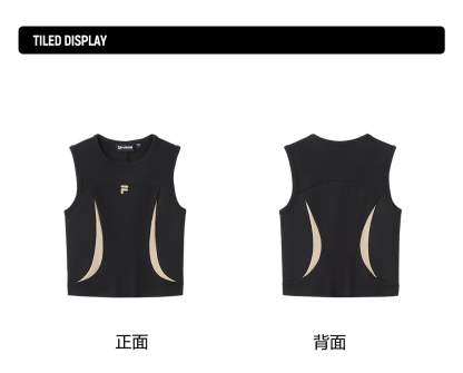 FILA FUSION INLINE URBAN TECH CITY PADDLERS - KAYAK FISHING Women Knitted Sleeveless Top (Black)