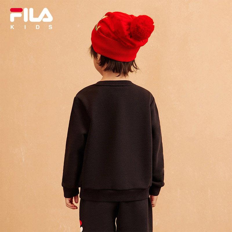 FILA KIDS ORIGINALE Boy's Pullover Sweater in Navy