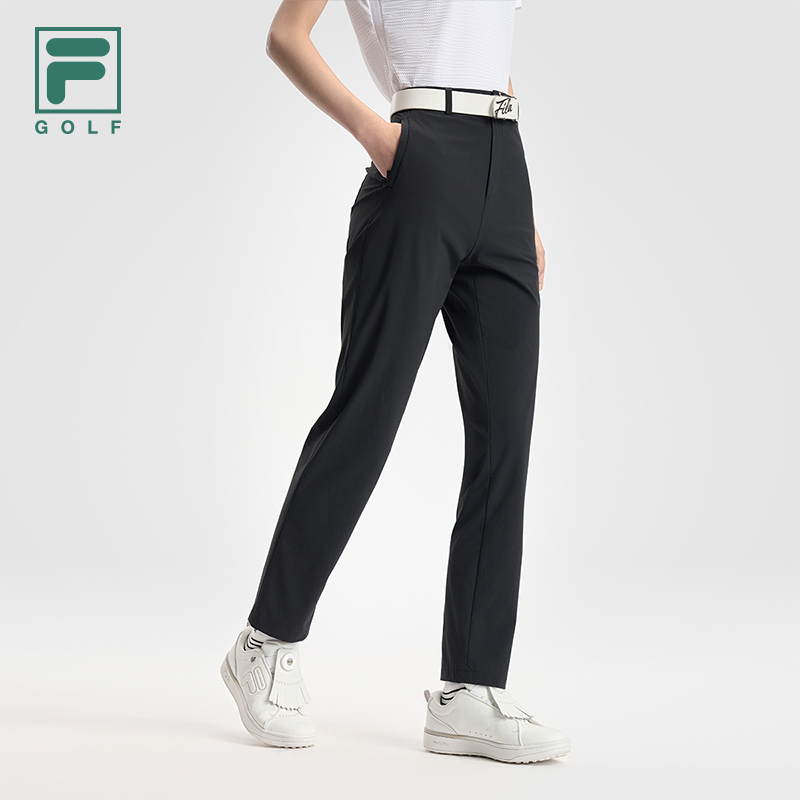 FILA CORE ATHLETICS GOLF ELITE GOLF CLUB Women Woven Pants (Black)