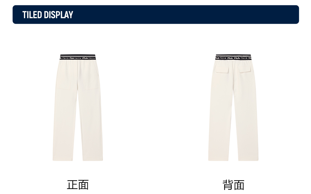 FILA CORE LIFESTYLE FILA EMERALD CHEVAL BLANC COURCHEVEL Women Knit Pants (White)