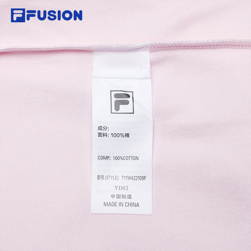 FILA FUSION INLINE CULTURE Women Short Sleeve T-shirt in Light Pink