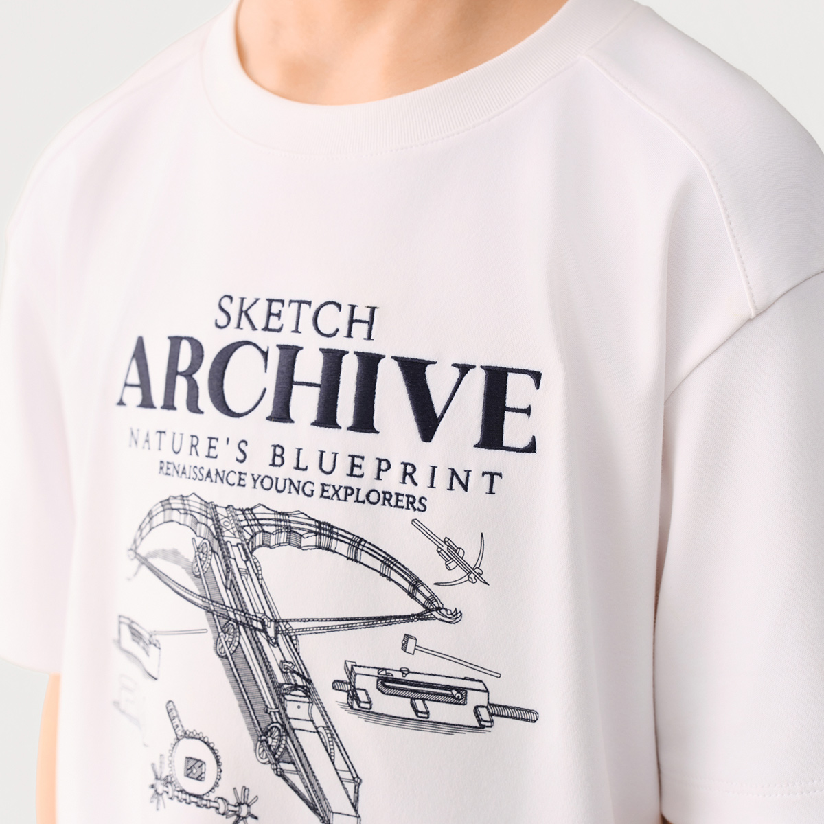 FILA KIDS WHITE LINE WHITE LINE Boys Short Sleeves T-Shirt