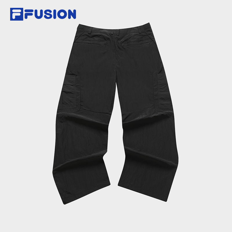 FILA FUSION INLINE URBAN TECH Men Woven Pants in Black