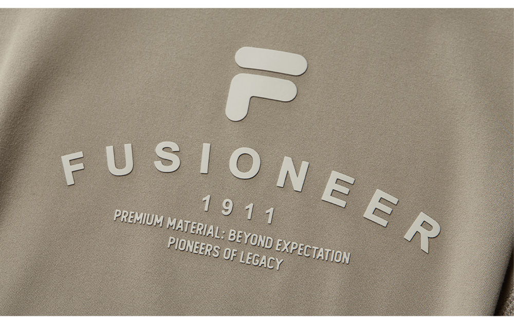 FILA FUSION INLINE FUSIONEER PURE SOPHISTICATION Women Sweatshirt (Brown)