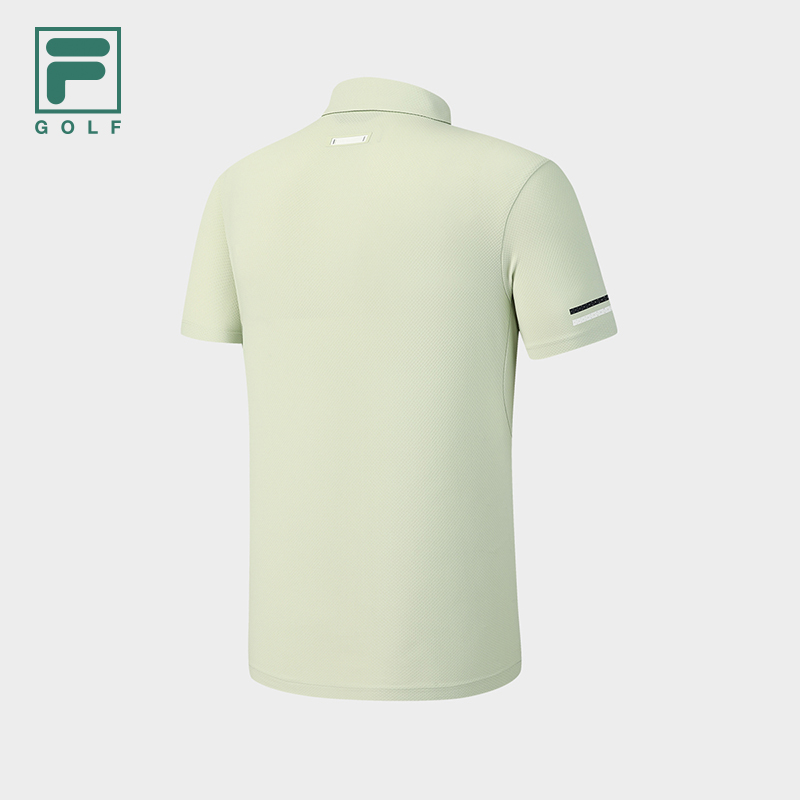 FILA MEN'S GOLF Knitted Short Sleeve Polo Shirt