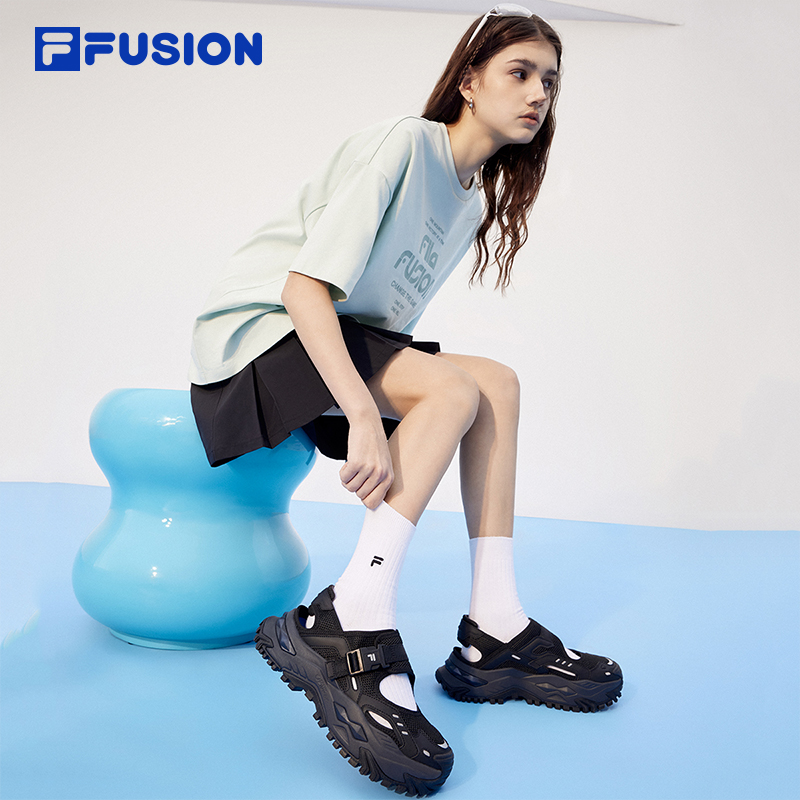 [NEW] FILA FUSION BIANCO SANDALS Women Sandal (2 Colors Available) - T12W421403FBK / T12W421403FSB