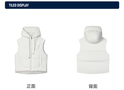 FILA CORE LIFESTYLE FILA MILANO STUDIO IN MILAN Women Down Jacket Vest (White)