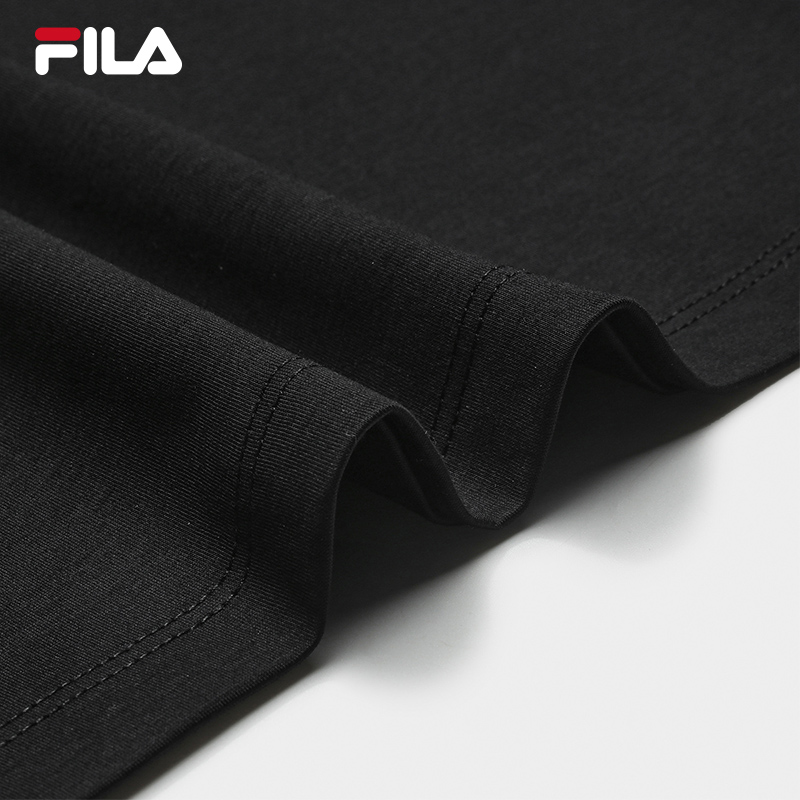 FILA CORE WHITE Weekend City Break Men Short Sleeve T-shirt (Black/Green/White)