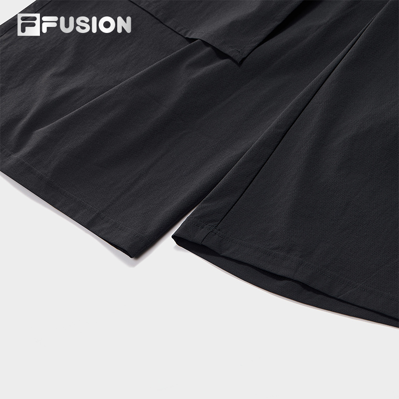 FILA FUSION INLINE WORKWEAR Women Pants （Black/Grey)
