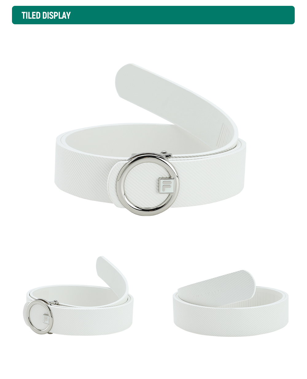 FILA CORE ATHLETICS GOLF BELT Women Belt (White)