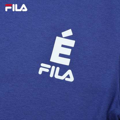 FILA CORE x ETUDES ANOTHER CLUB Men's Pullover Sweater in Blue