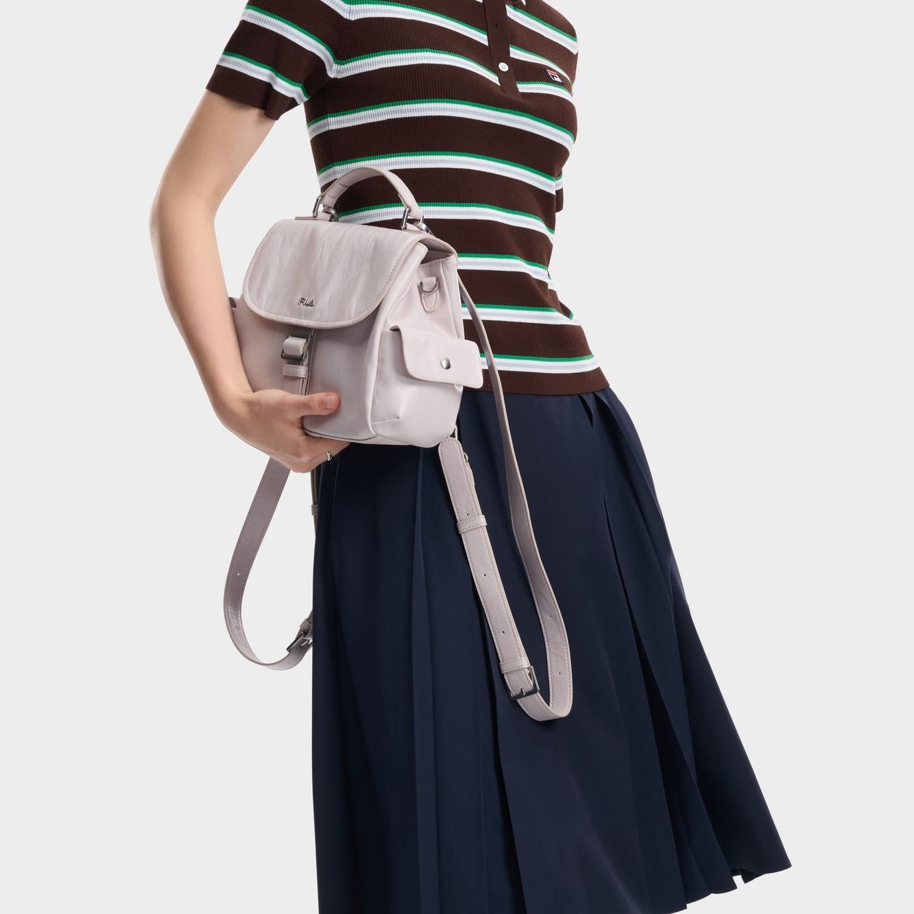 FILA CORE Women HERITAGE Woven Skirt DARK BLUE