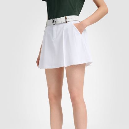 FILA CORE Women GOLF Woven Skirt WHITE
