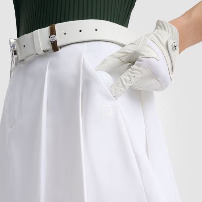 FILA CORE Women GOLF Woven Skirt WHITE