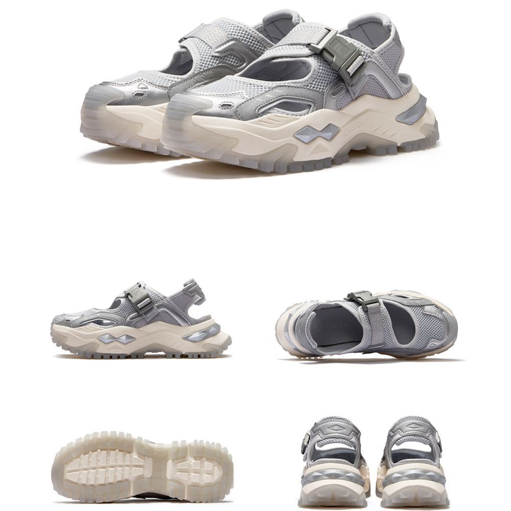 [NEW] FILA FUSION BIANCO SANDALS Women Sandal (Silve/Yellow-Green)