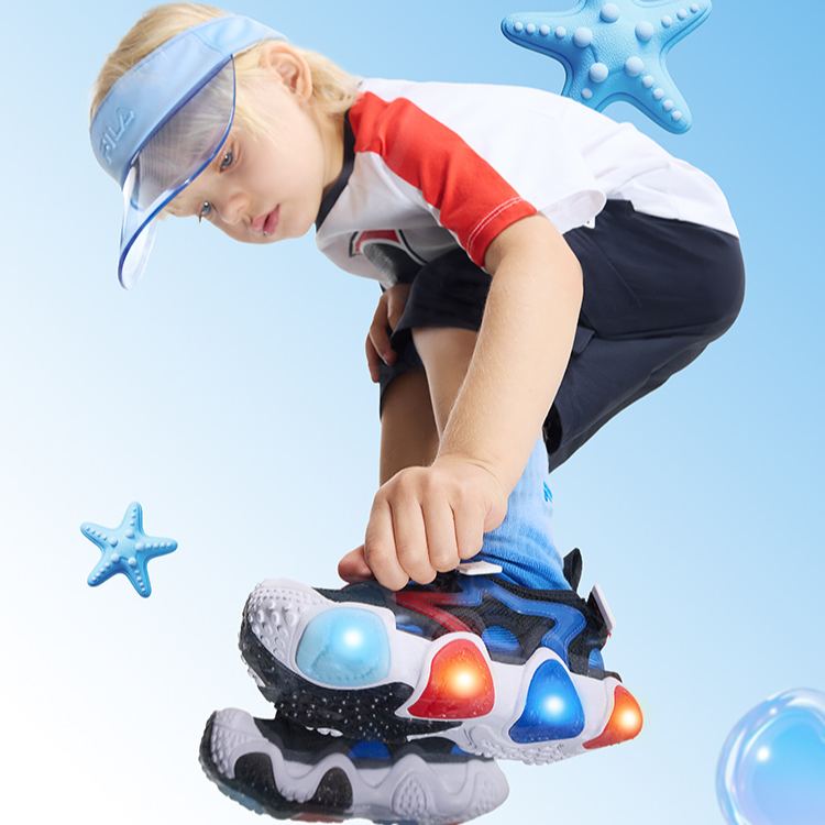 (EU28 - 32) FILA KIDS SEASHINE Boy's/Girl's Sandals
