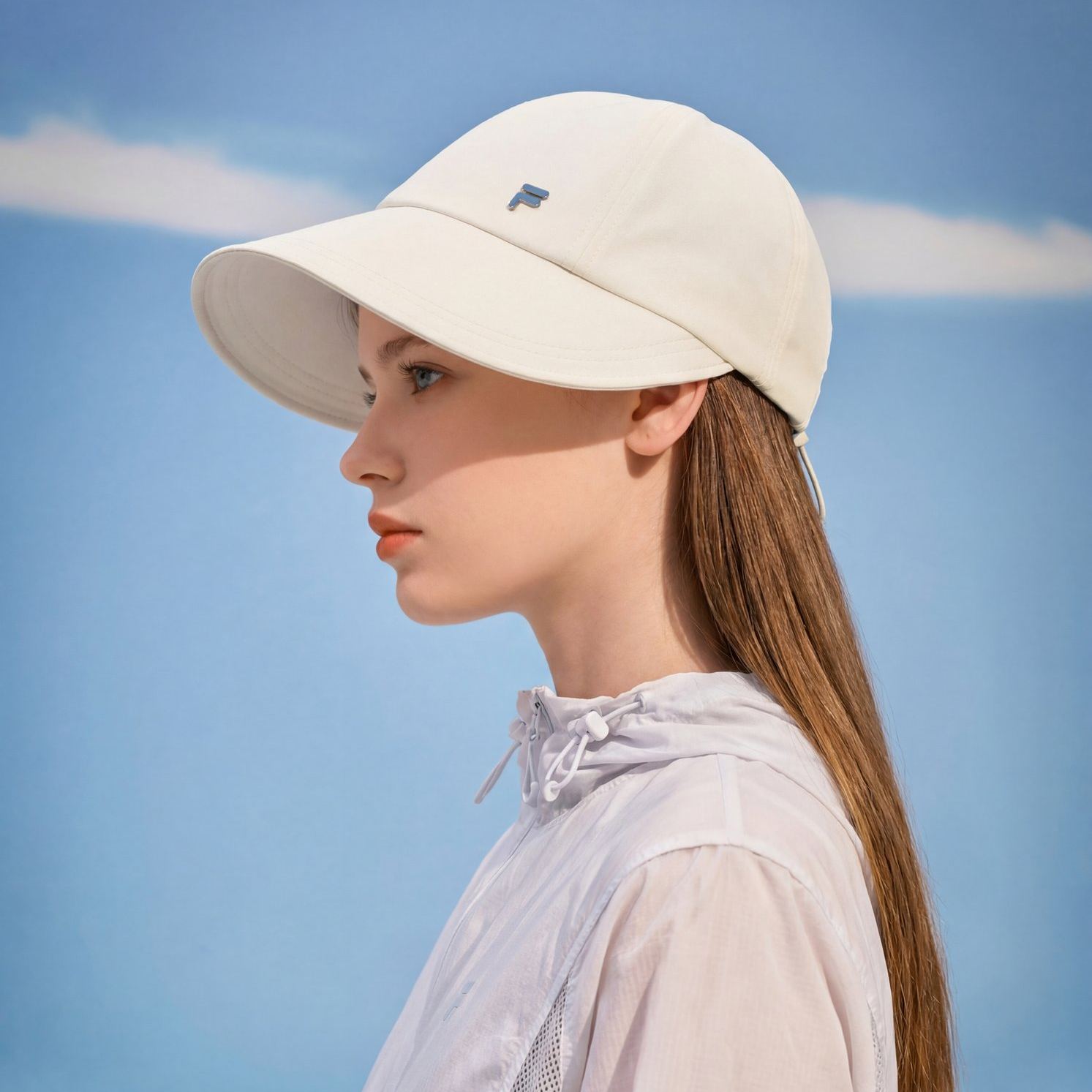 FILA FUSION Women FUSION FUSIONEER Baseball Cap WHITE