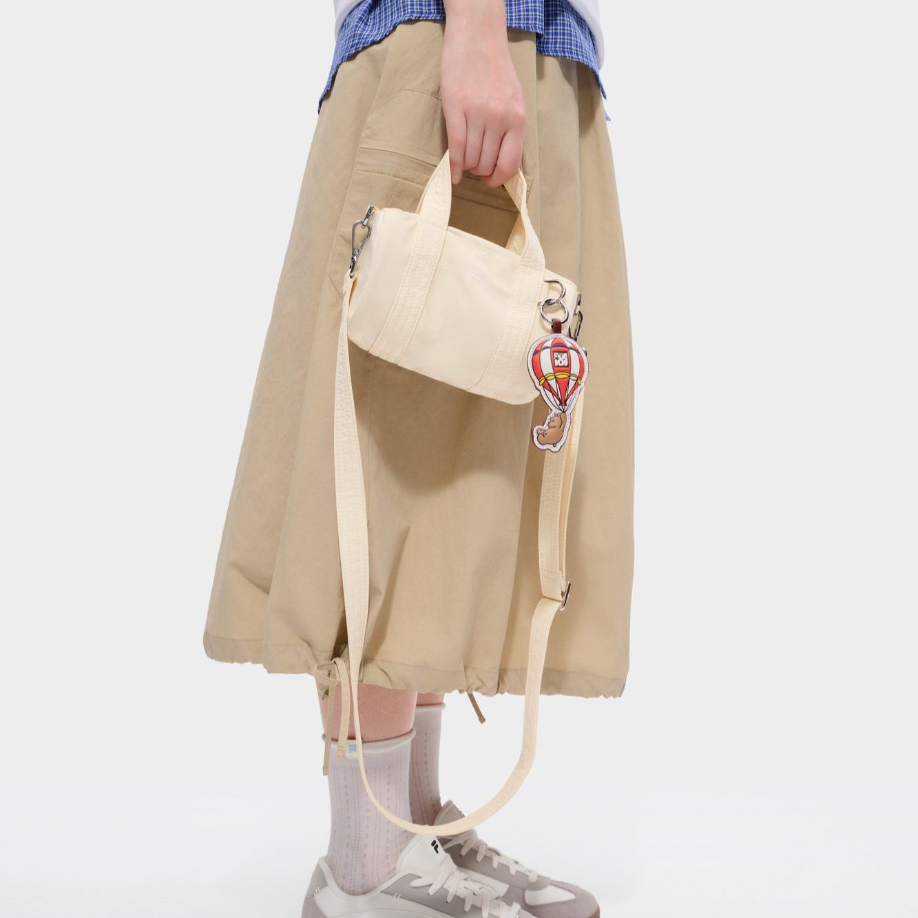 FILA FUSION Women FUSION WORKWEAR Crossbody Bag CREAM