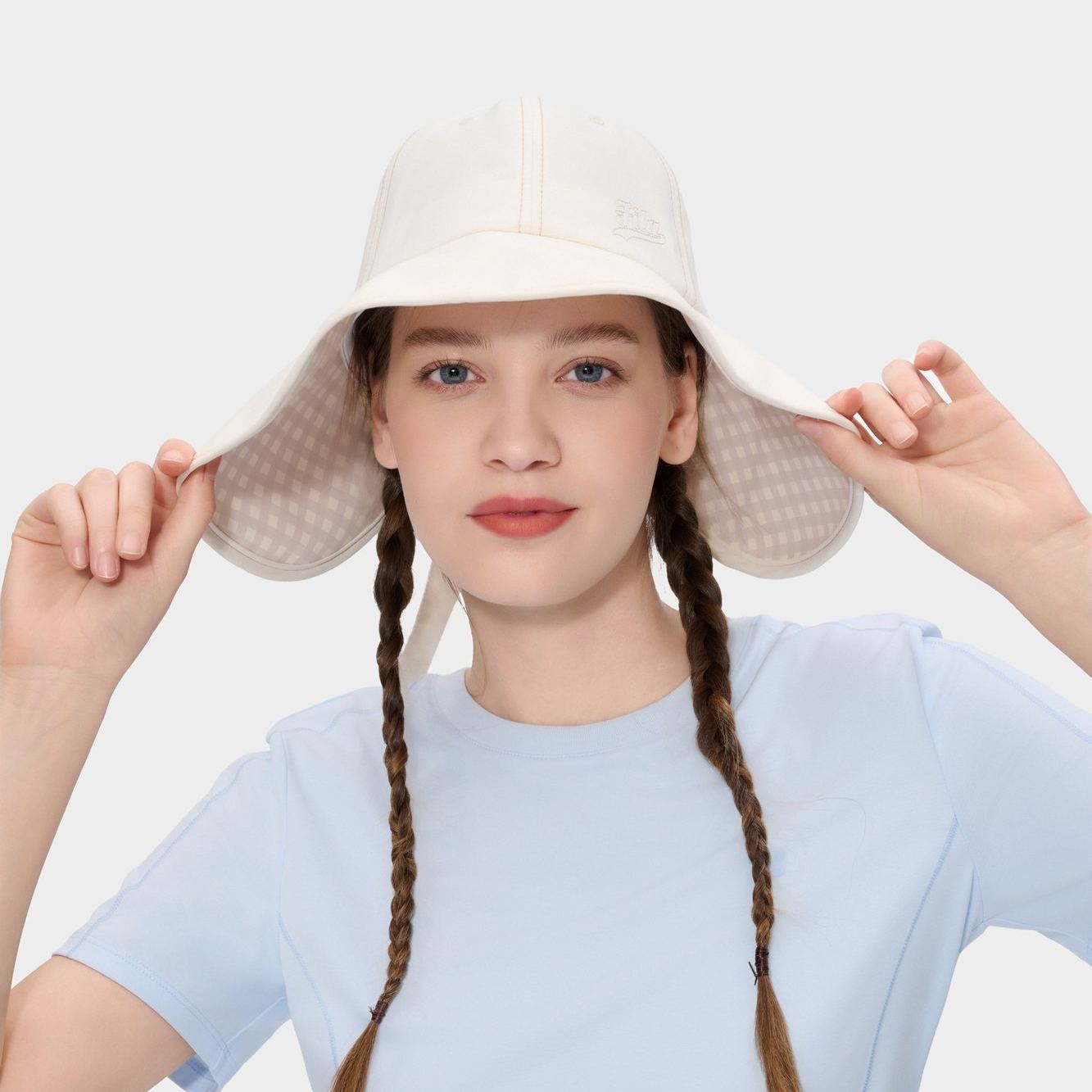FILA FUSION Women FUSION FUSIONEER Bucket Hat WHITE