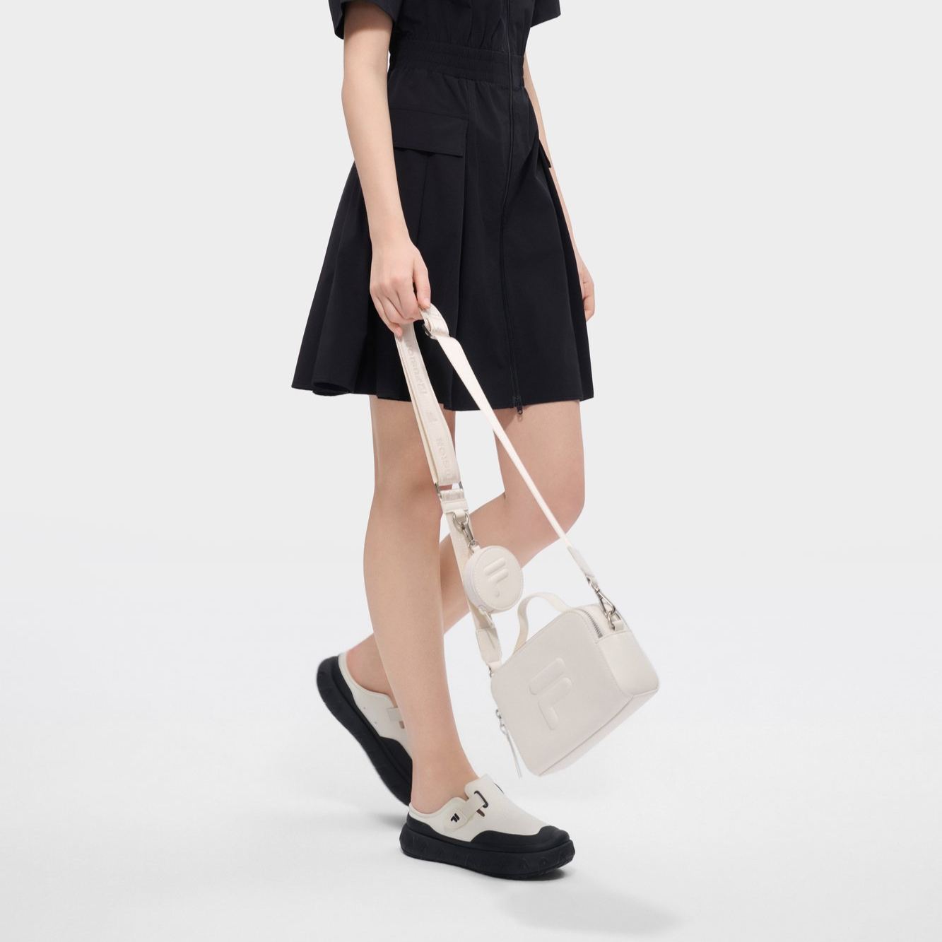 FILA FUSION FUSION FUSIONEER Crossbody Bag WHITE