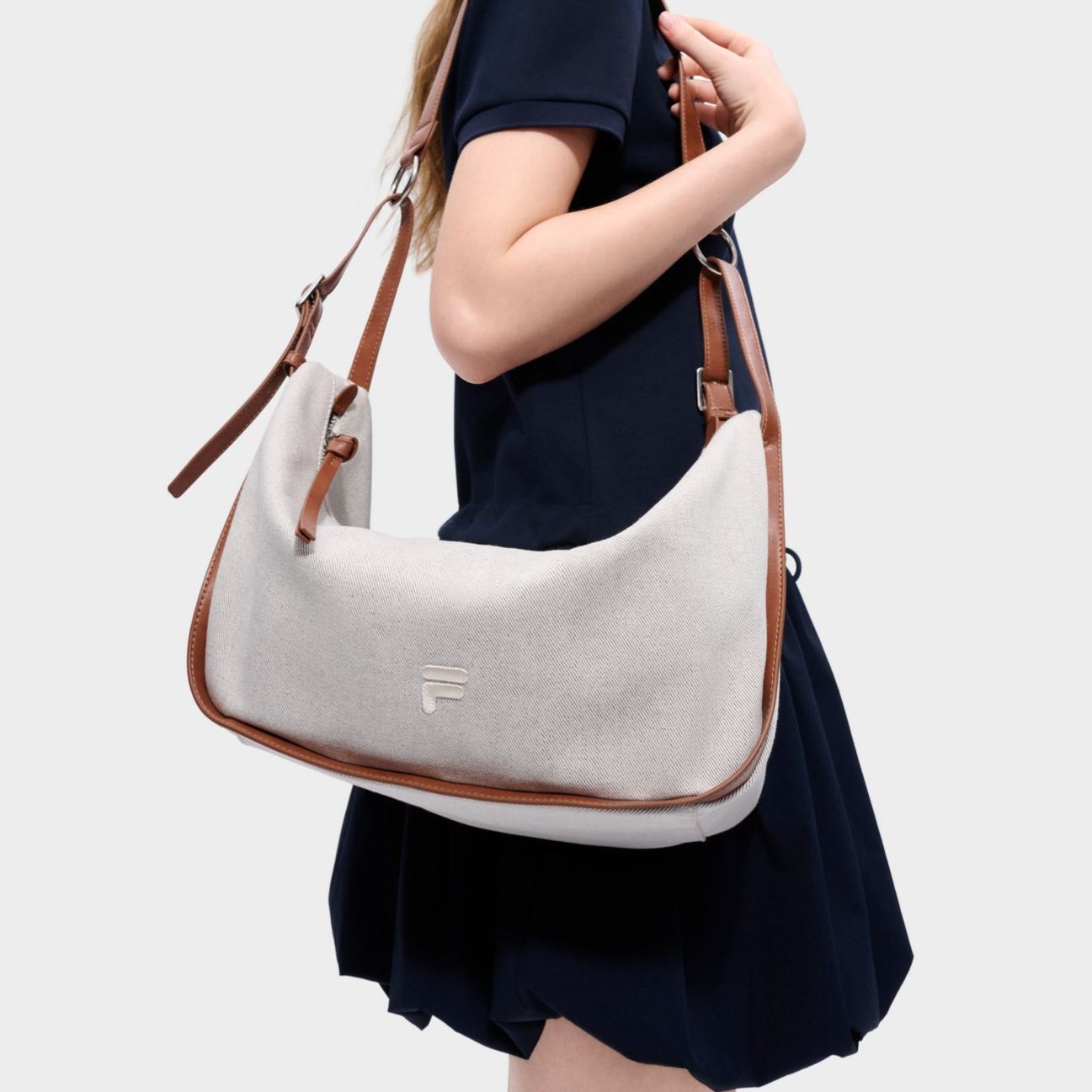FILA FUSION FUSION FUSIONEER Crossbody Bag WHITE
