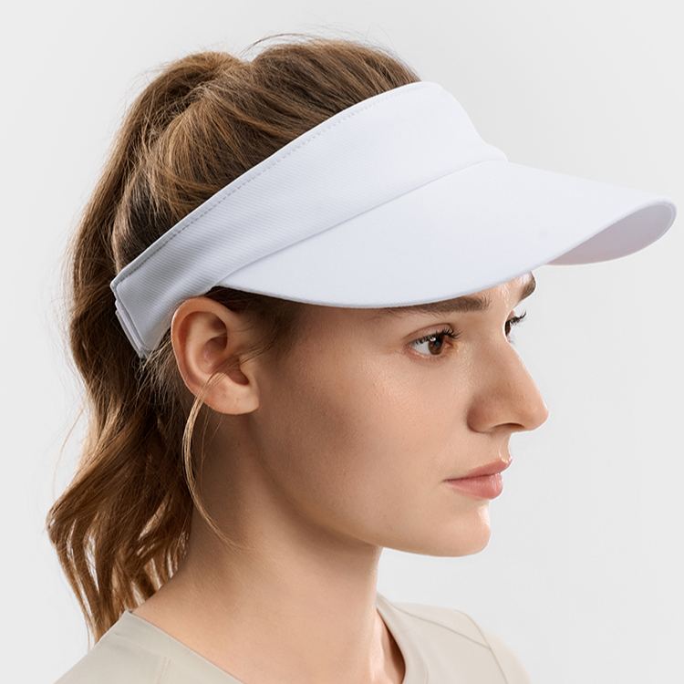FILA CORE Women FITNESS Visor Hat WHITE