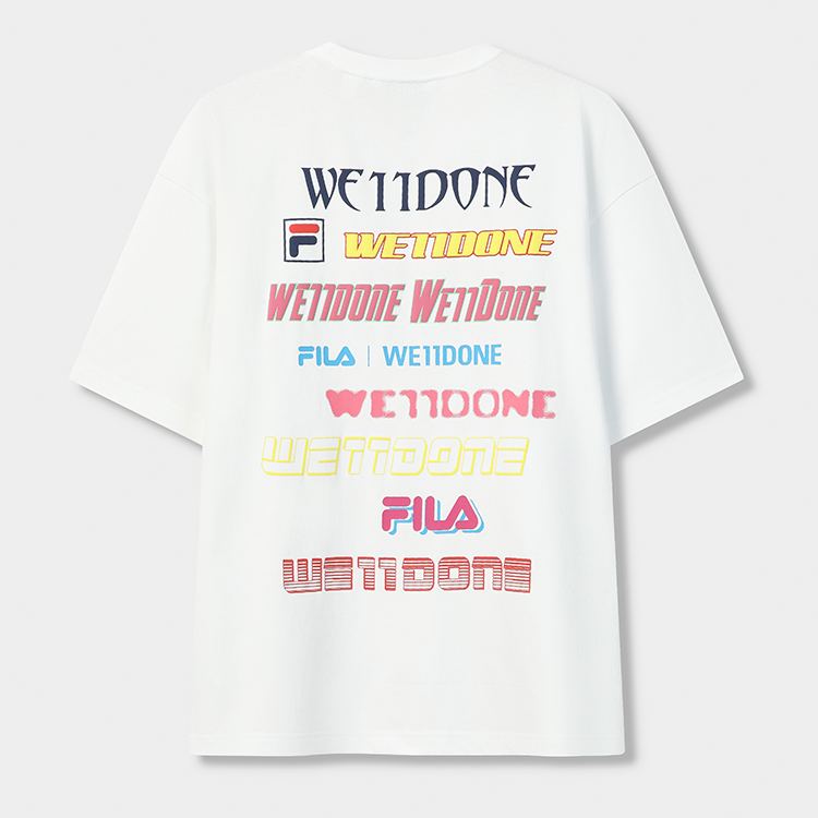 FILA MEN'S X WE11DONE Short Sleeve T-Shirt